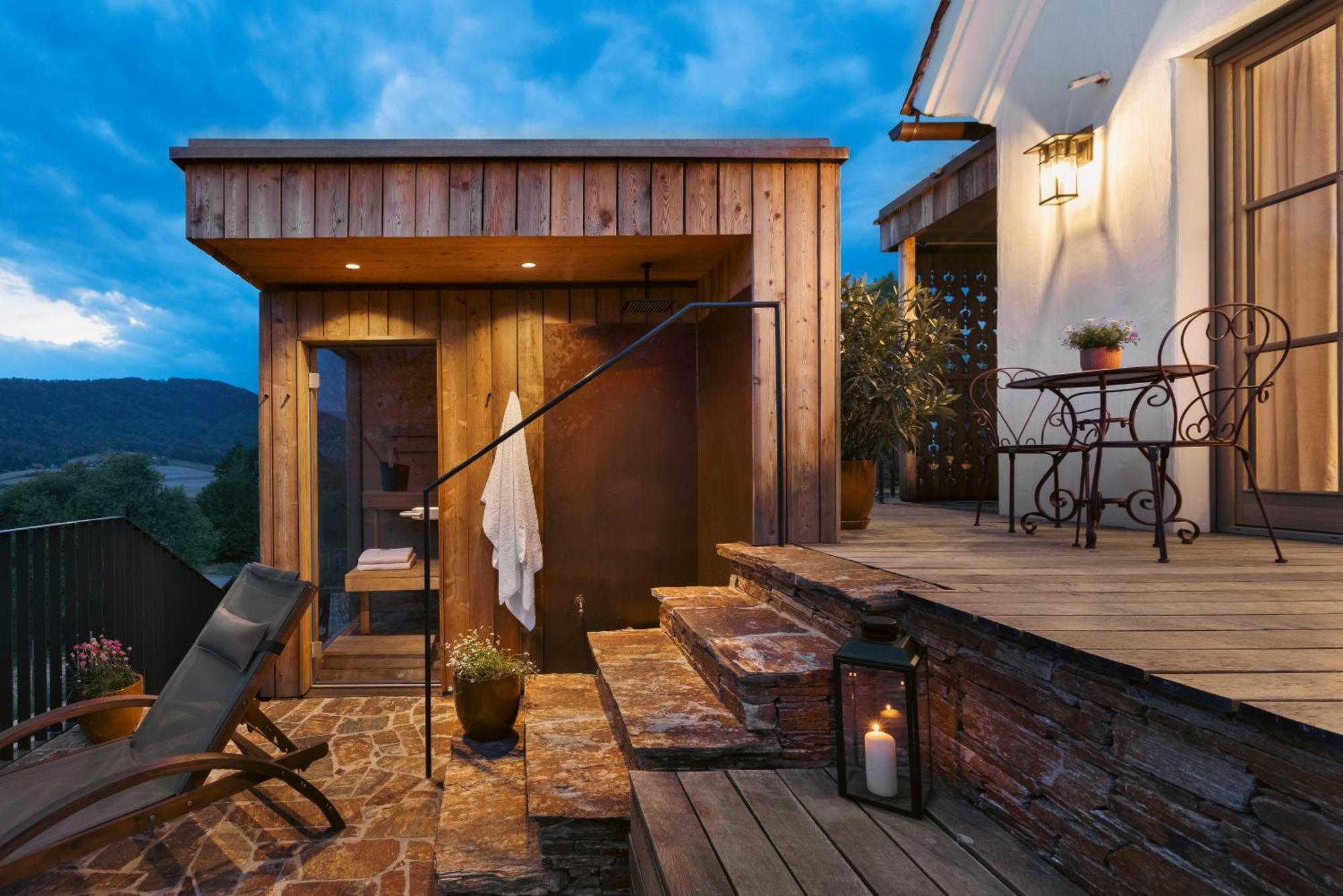 Am Wildbachberg - Luxus Ferienhaeuser Mit Infinitypool, Privatsauna Und Weinkeller Deutschlandsberg Dış mekan fotoğraf